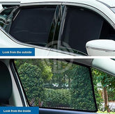 MG HS Custom Fit Side Curtains Keep Interior Cool & Stylish